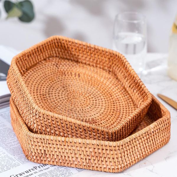storage baskets 2pcs hand-woven basket rattan tray wicker bread fruit food breakfast display box deskdecoration
storage baskets 2pcs hand-woven basket rattan tray wicker bread fruit food breakfast display box deskdecoration