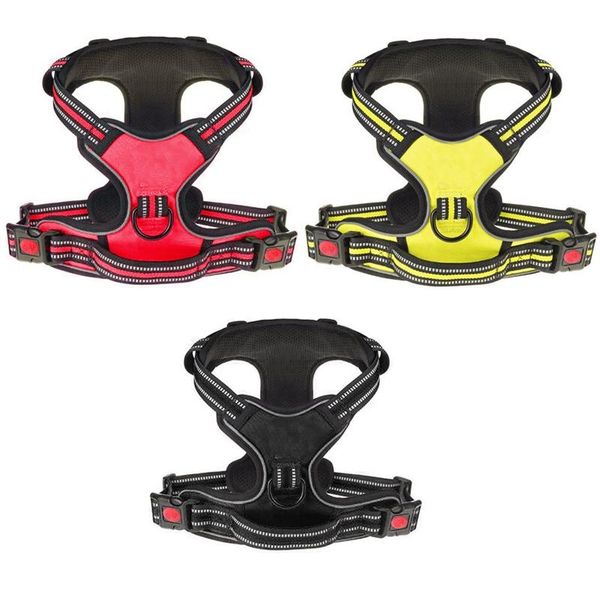 dog collars & leashes m-xl reflective harness nylon padded vest adjustable safety vehicular lead straps for dogs pet supplies
dog collars & leashes m-xl reflective harness nylon padded vest adjustable safety vehicular lead straps for dogs pet supplies
