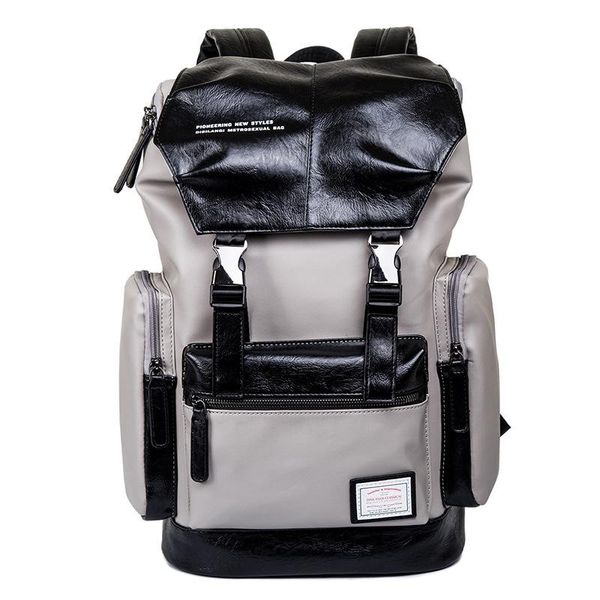 backpack laoksi simple patchwork large capacity mens leather for travel casual mochila men daypacks travle
backpack laoksi simple patchwork large capacity mens leather for travel casual mochila men daypacks travle