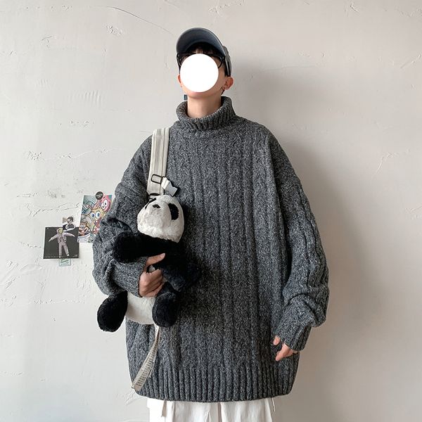 2021 mens autumn and winter new sweaters thick wool high-neck warm mens and womens sweaters plus size hong kong style loose, White;black
2021 mens autumn and winter new sweaters thick wool high-neck warm mens and womens sweaters plus size hong kong style loose, White;black