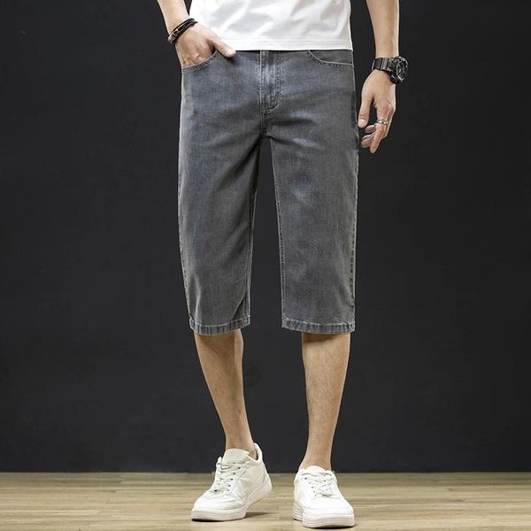 men's jeans 2021 summer denim shorts fashion pants personality cotton slim stretch short male brand clothes, Blue
men's jeans 2021 summer denim shorts fashion pants personality cotton slim stretch short male brand clothes, Blue