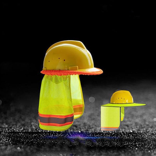 wide brim hats summer sun shade safety hard hat neck shield helmets reflective stripe useful mesh cap cover for construction workers, Blue;gray
wide brim hats summer sun shade safety hard hat neck shield helmets reflective stripe useful mesh cap cover for construction workers, Blue;gray