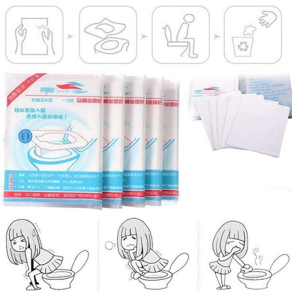 10pcs disposable paper toilet seat covers bacteria-proof cover for travel camping bathroom dissolved in water
10pcs disposable paper toilet seat covers bacteria-proof cover for travel camping bathroom dissolved in water