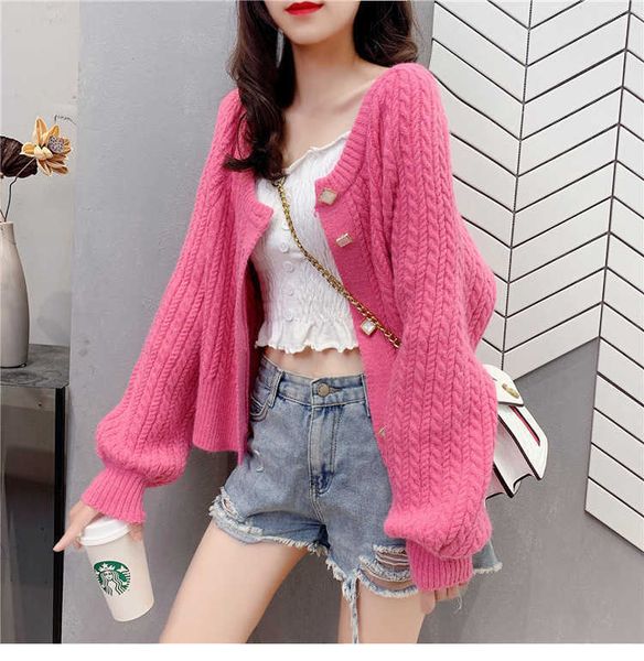 h.sa women short sweater and cardigans oneck pearl beading cardigans and knit jacket lantern sleeve white sweater twisted jumper 210716, White;black
h.sa women short sweater and cardigans oneck pearl beading cardigans and knit jacket lantern sleeve white sweater twisted jumper 210716, White;black