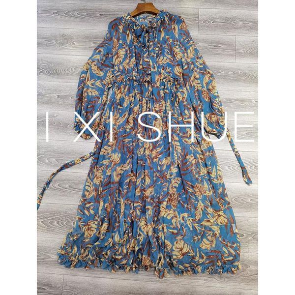 casual dresses 2021 summer style women's dress long-sleeved bowknot retro-printed ruffled elegant long, Black;gray
casual dresses 2021 summer style women's dress long-sleeved bowknot retro-printed ruffled elegant long, Black;gray