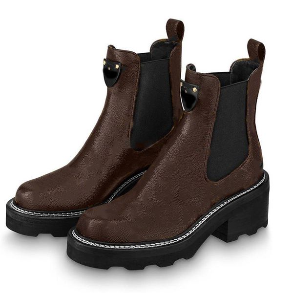 fashion lady winter ankle boots cowskin platform designer printing martin booties women shoes size 35-39, Black
fashion lady winter ankle boots cowskin platform designer printing martin booties women shoes size 35-39, Black