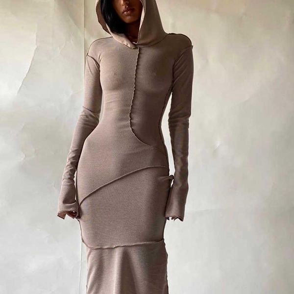 casual dresses long sleeve with hood thin slices maxi dress winter fashion women streetwear clothing, Black;gray
casual dresses long sleeve with hood thin slices maxi dress winter fashion women streetwear clothing, Black;gray