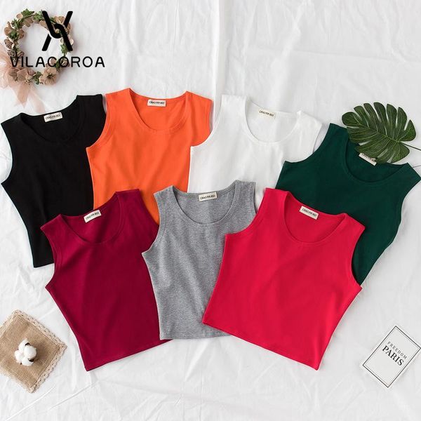 women's tanks & camis casual basic o-neck tank womens summer clothes 2021 simple bottom sleeveless crop femme cotton skinny vest, White
women's tanks & camis casual basic o-neck tank womens summer clothes 2021 simple bottom sleeveless crop femme cotton skinny vest, White