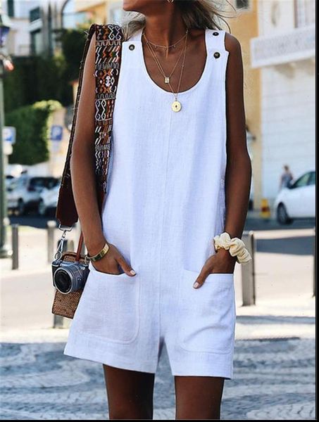 fashion sleeveless boho women rompers playsuit summer beach casual clothes, Black;white
fashion sleeveless boho women rompers playsuit summer beach casual clothes, Black;white