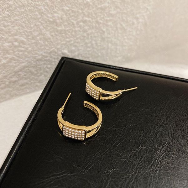 hoop & huggie origin summer c shape pearl earrings for women gold color metallic geometrical party wedding jewelry pendientes, Golden;silver
hoop & huggie origin summer c shape pearl earrings for women gold color metallic geometrical party wedding jewelry pendientes, Golden;silver