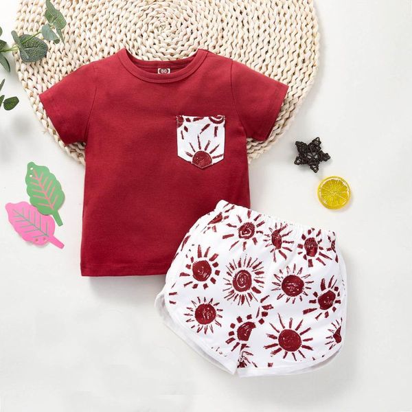 clothing sets toddler baby girl clothes set ribbed short sleeve t-shirt +sun printed shorts cotton outfits summer 6m-3t, White
clothing sets toddler baby girl clothes set ribbed short sleeve t-shirt +sun printed shorts cotton outfits summer 6m-3t, White