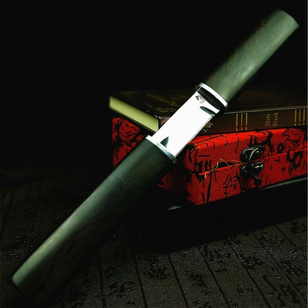 ebony high-end japanese samurai sword outdoor straight sword d2 stee junge rescue knife north american hunting knife
ebony high-end japanese samurai sword outdoor straight sword d2 stee junge rescue knife north american hunting knife