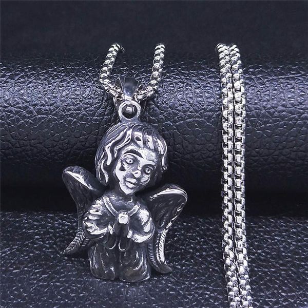 fashion angle stainless steel long chain necklaces women/men silver color pendant necklace jewelry collares largos nxs03
fashion angle stainless steel long chain necklaces women/men silver color pendant necklace jewelry collares largos nxs03