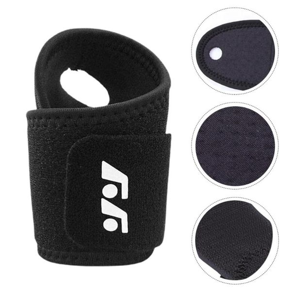 1pc athletic wrist guards adjustable belt pressure winding band sprain shuttlecock for woman boy elbow & knee pads, Black;gray
1pc athletic wrist guards adjustable belt pressure winding band sprain shuttlecock for woman boy elbow & knee pads, Black;gray