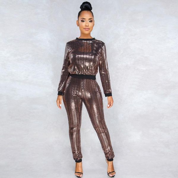 two piece dress long sleeve set sequin matching night club party shining glitter tracksuit outfits suits elegant streetwear 2 pcs, White
two piece dress long sleeve set sequin matching night club party shining glitter tracksuit outfits suits elegant streetwear 2 pcs, White