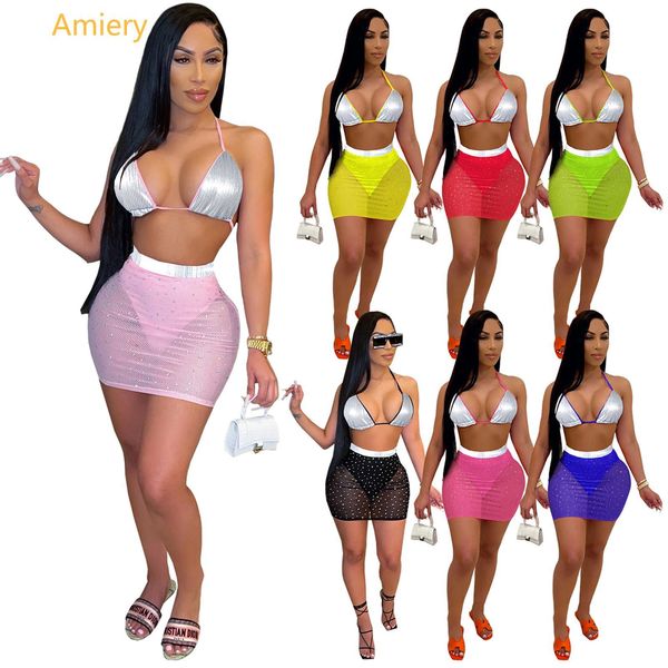 summer 2 two piece pants swimsuit women mesh sequin skirt bikini set (including underwear) two piece set 2021, White
summer 2 two piece pants swimsuit women mesh sequin skirt bikini set (including underwear) two piece set 2021, White