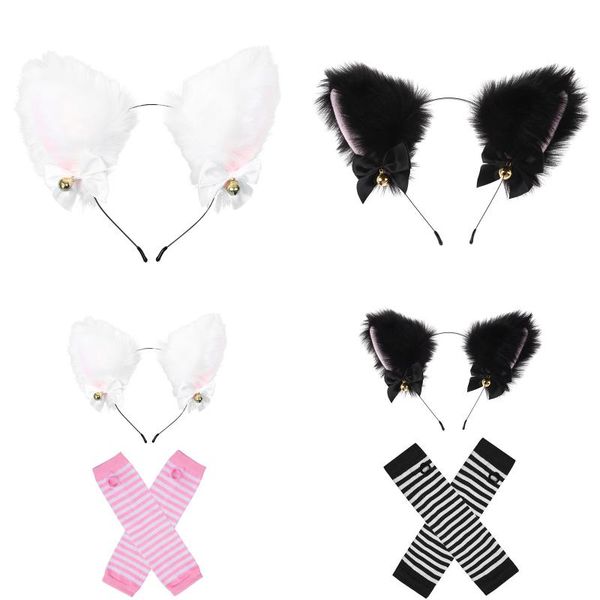 other event & party supplies women cute animal hair hoop stripe elbow gloves set cat ears plush headband with fingerless arm sleeve for cosp
other event & party supplies women cute animal hair hoop stripe elbow gloves set cat ears plush headband with fingerless arm sleeve for cosp