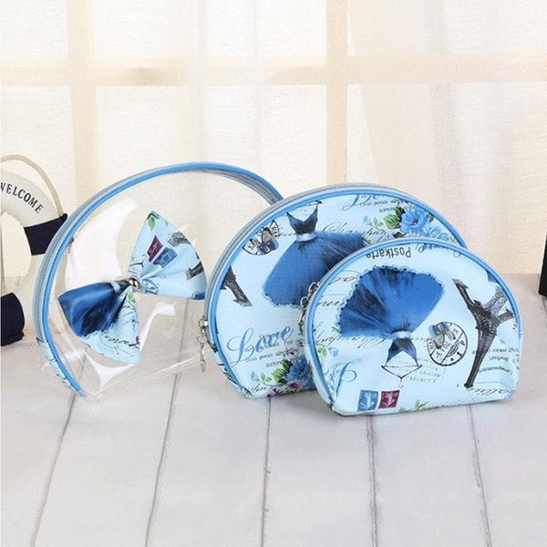 three piece cosmetic bag waterproof make up bags travel washing storage handbag beauty makeup organizer & cases
three piece cosmetic bag waterproof make up bags travel washing storage handbag beauty makeup organizer & cases