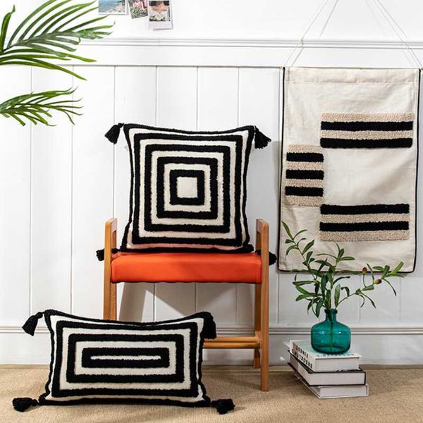 cushion/decorative pillow modern simple plain tufted case with european and american lines cotton striped living room home car decoration hm
cushion/decorative pillow modern simple plain tufted case with european and american lines cotton striped living room home car decoration hm