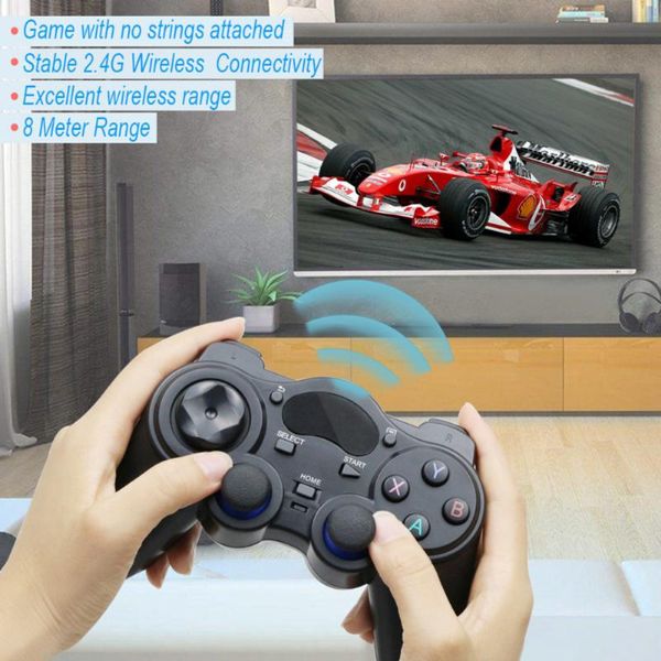 game controllers & joysticks 2.4 g controller gamepad android wireless joystick joypad with otg converter for ps3/smart phone tablet pc smar
game controllers & joysticks 2.4 g controller gamepad android wireless joystick joypad with otg converter for ps3/smart phone tablet pc smar