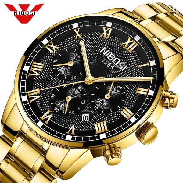wristwatches nibosi relojes hombre 2021 watch men chronograph male sport watches waterproof quartz relogio masculino, Slivery;brown
wristwatches nibosi relojes hombre 2021 watch men chronograph male sport watches waterproof quartz relogio masculino, Slivery;brown