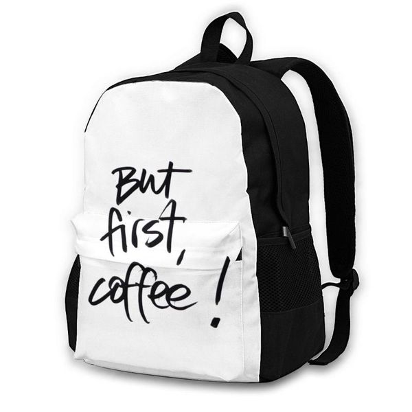 backpack coffee backpacks polyester outdoor tourist big beautiful bags