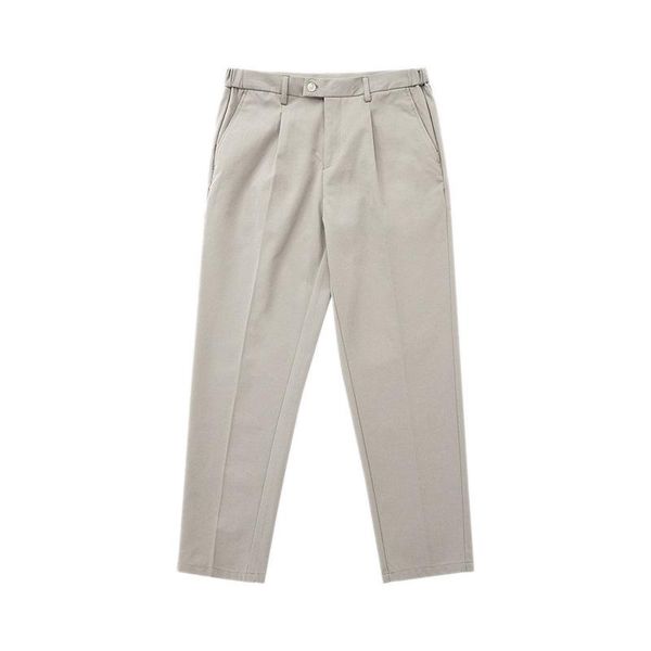 men's pants nine-point suit trousers slim fashion small business casual solid color all-match men dress, Black
men's pants nine-point suit trousers slim fashion small business casual solid color all-match men dress, Black