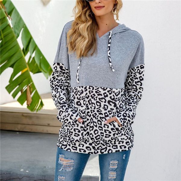 woman hoodie est lint autumn winter leopard patchwork loose elegant fashion women's hoodies & sweatshirts, Black
woman hoodie est lint autumn winter leopard patchwork loose elegant fashion women's hoodies & sweatshirts, Black