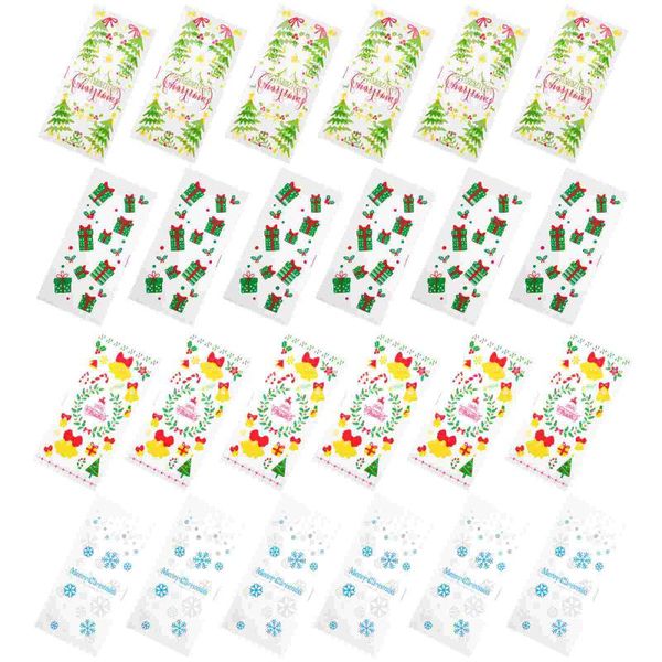 gift wrap 200pcs christmas bags candy cookie packing for xmas 
gift wrap 200pcs christmas bags candy cookie packing for xmas