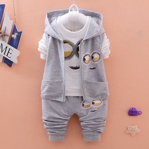 new spring autumn baby girls boys sets newborn cartoon clothing set kids vest + t-shirt + pants 3 pcs sets children suits, White
new spring autumn baby girls boys sets newborn cartoon clothing set kids vest + t-shirt + pants 3 pcs sets children suits, White