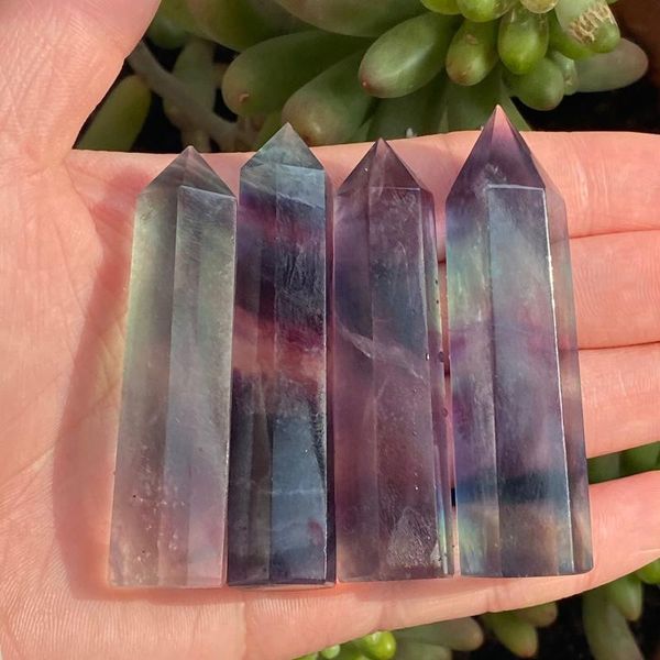natural fluorite crystal rainbow single tip degaussing feng shui furnishings home decoration decorative objects & figurines
natural fluorite crystal rainbow single tip degaussing feng shui furnishings home decoration decorative objects & figurines