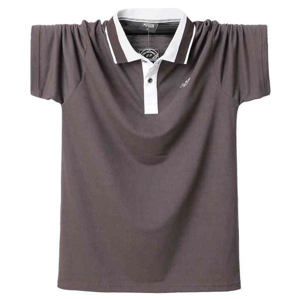 men polo shirt mens stripe polo shirts summer casual cotton short sleeves shirt homme 5xl plus size business work men tees 210401, White;black
men polo shirt mens stripe polo shirts summer casual cotton short sleeves shirt homme 5xl plus size business work men tees 210401, White;black