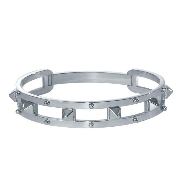 bangle luxury rose gold stainless steel bracelets female punk tapered double row wedding love brand charm bracelet for women, Black
bangle luxury rose gold stainless steel bracelets female punk tapered double row wedding love brand charm bracelet for women, Black