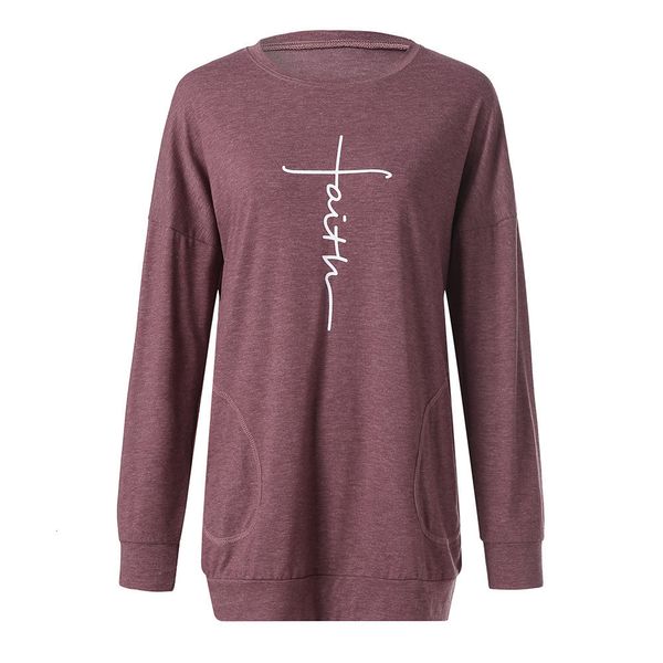 new fashion faith print shirt women casual female long sleeve cotton letter pocket cable sweat t-shirt femme funny, White
new fashion faith print shirt women casual female long sleeve cotton letter pocket cable sweat t-shirt femme funny, White