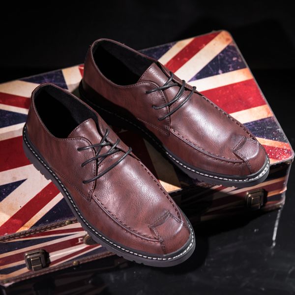 2021 men dress shoes formal business leather shoe korean trendy british style black brown khaki size 38-44 code 66-1717
2021 men dress shoes formal business leather shoe korean trendy british style black brown khaki size 38-44 code 66-1717