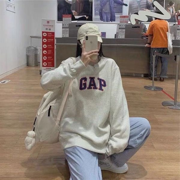 factory luxury brand hoodie jacket coats new sweater women's oatmeal spring autumn embroidery pure cotton terry round neck carbo, Black
factory luxury brand hoodie jacket coats new sweater women's oatmeal spring autumn embroidery pure cotton terry round neck carbo, Black