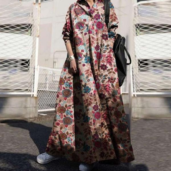 casual dresses lugentolo vintage shirt dress women summer fashion printed plus size loose waist turn-down collar a-line for woman, Black;gray
casual dresses lugentolo vintage shirt dress women summer fashion printed plus size loose waist turn-down collar a-line for woman, Black;gray