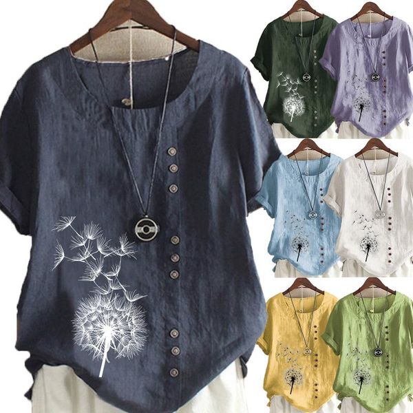 women's t-shirt plus size fashion solid color printed short sleeve casual round neck blouse pullover, White
women's t-shirt plus size fashion solid color printed short sleeve casual round neck blouse pullover, White