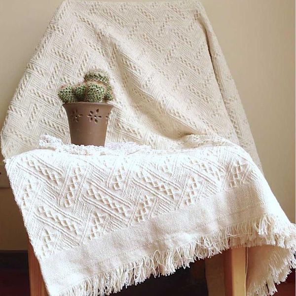 home el pure cotton bedding office sofa knitted cover blanket with tassel tapestry for bed airplane travel decor blankets
home el pure cotton bedding office sofa knitted cover blanket with tassel tapestry for bed airplane travel decor blankets