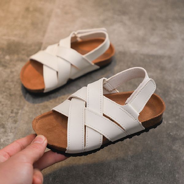 2021 summer boys girls leather sandals for children beach shoes kids sports cross soft non-slip casual toddler sandals 2-12 y, Black;red
2021 summer boys girls leather sandals for children beach shoes kids sports cross soft non-slip casual toddler sandals 2-12 y, Black;red