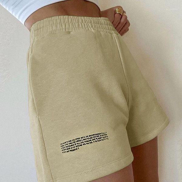 Women's Shorts Summer Women Elastic High Waist English Letter Printing Loose Solid Lady Casual Streetwear Movement, White;black
Women's Shorts Summer Women Elastic High Waist English Letter Printing Loose Solid Lady Casual Streetwear Movement, White;black