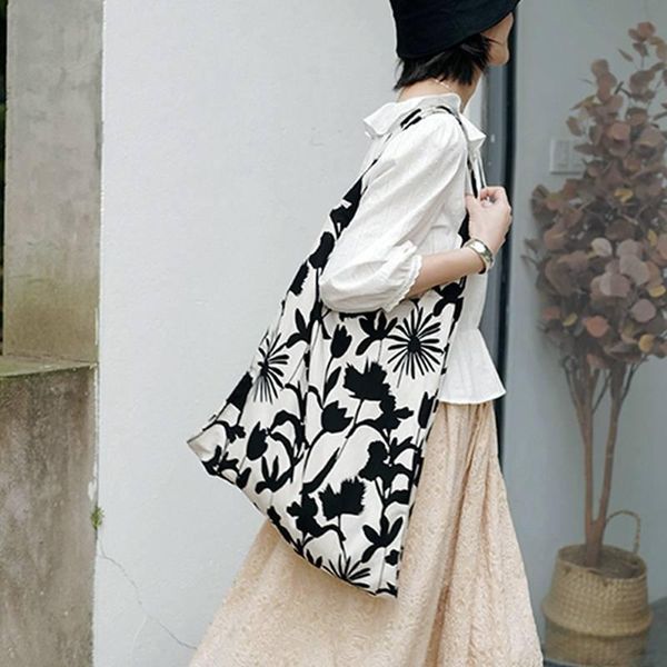 storage bags fashion printed bag cotton single shoulder women shopping carrier girl handbag reusable grocery totes high capacity
storage bags fashion printed bag cotton single shoulder women shopping carrier girl handbag reusable grocery totes high capacity