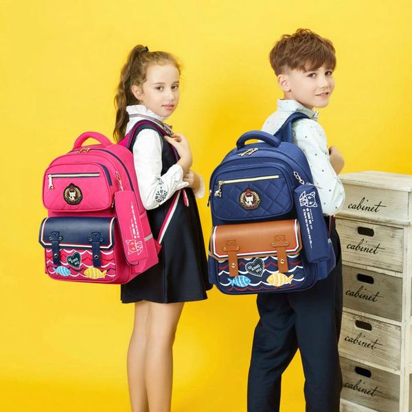 primary school boys and girls schoolbag british college cartoon children backpack bags
primary school boys and girls schoolbag british college cartoon children backpack bags
