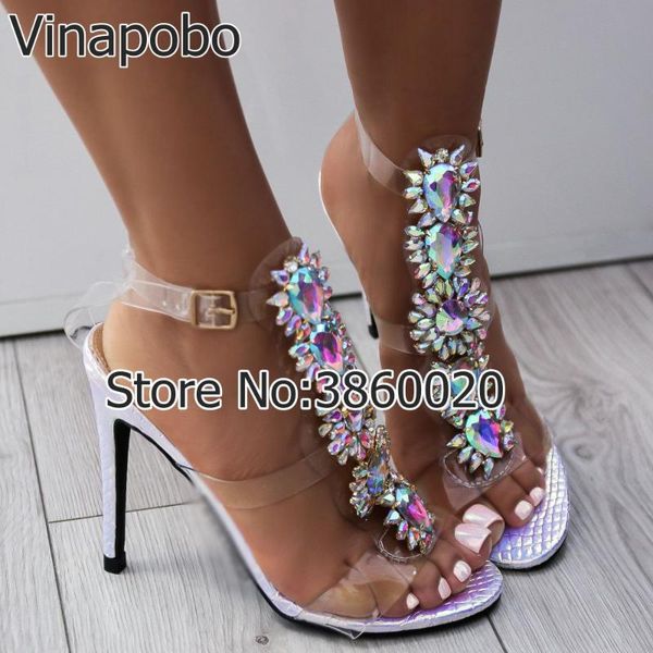 dress shoes vinapobo summer gladiator sandals women buckle strap blue crystal chain transparent pvc high heel open toe shoe, Black
dress shoes vinapobo summer gladiator sandals women buckle strap blue crystal chain transparent pvc high heel open toe shoe, Black