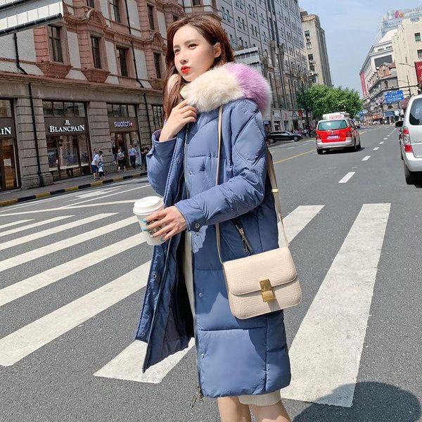 women's down & parkas oversize winter jacket women medium long parka large fur collar hooded velvet coats plus size warm wadded outwear, Black
women's down & parkas oversize winter jacket women medium long parka large fur collar hooded velvet coats plus size warm wadded outwear, Black