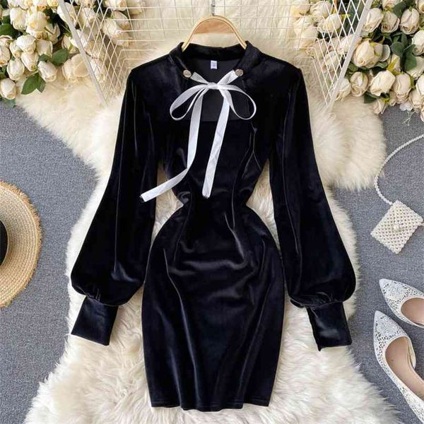 lady fashion package hip mini dress women hollow lace up round neck slim long sleeve vestidos q846 210527, Black;gray
lady fashion package hip mini dress women hollow lace up round neck slim long sleeve vestidos q846 210527, Black;gray