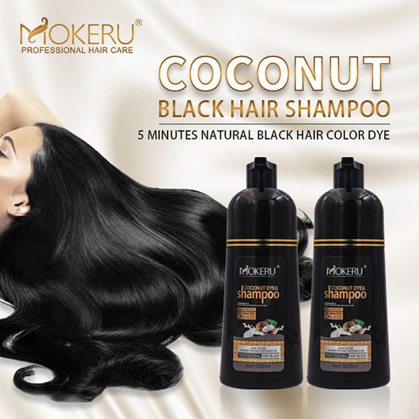 mokeru 500ml natural coconut oil essence extract color dye shampoo permanent hair dye shampoo for gray hair women fast dyingscou
mokeru 500ml natural coconut oil essence extract color dye shampoo permanent hair dye shampoo for gray hair women fast dyingscou