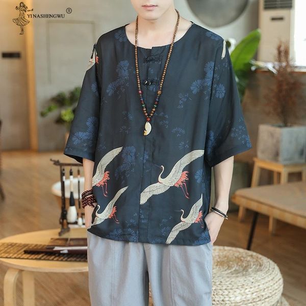 japanese style kimono men printing three quanter sleeve t-shirt asian clothes traditional chinese clothing yukata ethnic, Red
japanese style kimono men printing three quanter sleeve t-shirt asian clothes traditional chinese clothing yukata ethnic, Red