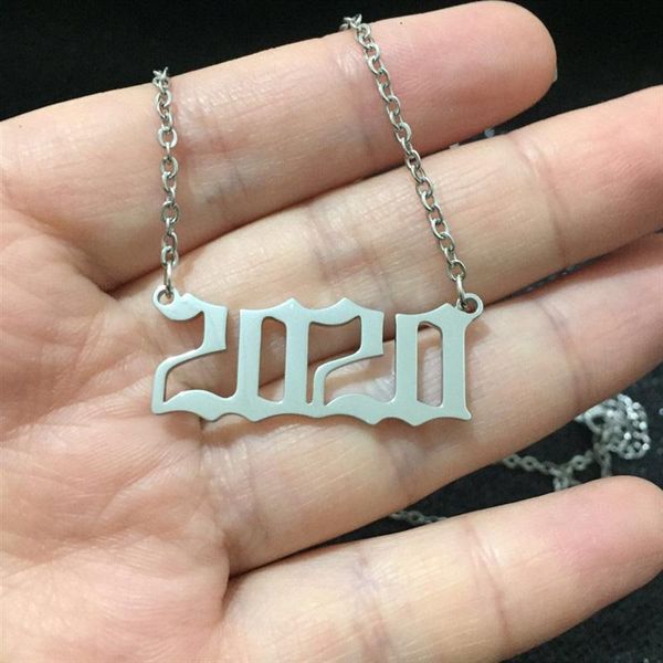 pendant necklaces 2021 stainless steel year number custom special date old english 1999 birthdaygift, Silver
pendant necklaces 2021 stainless steel year number custom special date old english 1999 birthdaygift, Silver