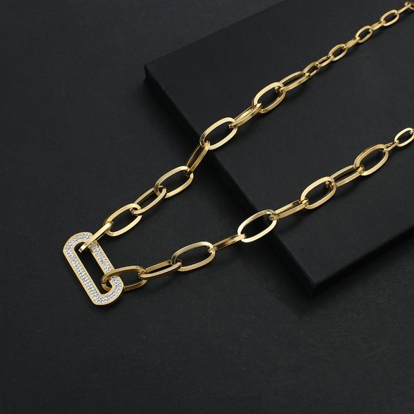 flashbuy fashion rhinestone oval pendant necklace for women men geometric thick titanium steel neck chains jewelry necklaces, Silver
flashbuy fashion rhinestone oval pendant necklace for women men geometric thick titanium steel neck chains jewelry necklaces, Silver
